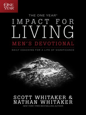 cover image of The One Year Impact for Living Men's Devotional